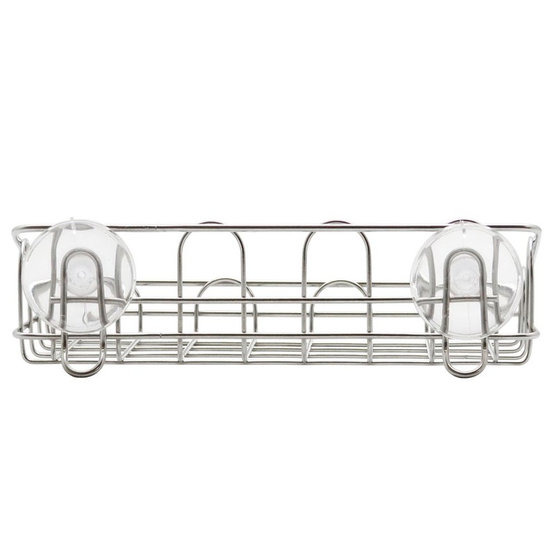 Wahei Freiz SUI Goot SUI-6066 Scrubber Rack, Stainless Steel, Suction