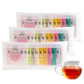 H&F BELX Rooibos Tea Bags, Assorted A, Fruit Flavor Set, Decaffeinated (1.5 g x 10 Packs), Individual Packaging, Set of 3