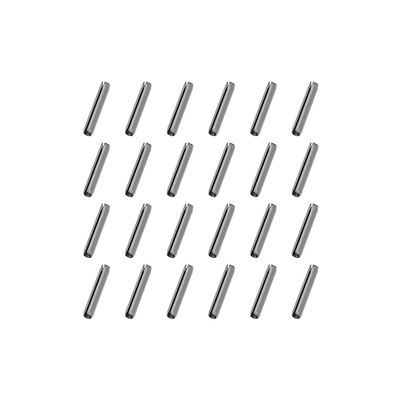 VGOL 100PCS 9.4x1.7mm Dowel Pin Slotted Spring Tension Pins Sellock