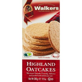 Walker's Shortbread Traditional Highland Oat Crackers, Scottish Crackers, 9.9 Oz Box
