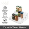 Oggi 3 Tier Spice Organizer & Pantry Storage- For Shelf,