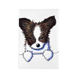 CafePress Pkt Papillon Puppy Rectangle Magnet (10 Pack) Rectangle Magnet, 2"x3" Refrigerator Magnet (10 pack)