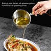 Stainless Steel Butter Warmer Flat Bottom Milk Pot with Double