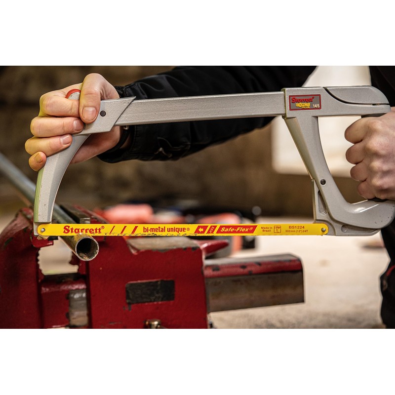 Starrett HSS Hand Hacksaw Blades - 50 Pack RS1224 Redstripe