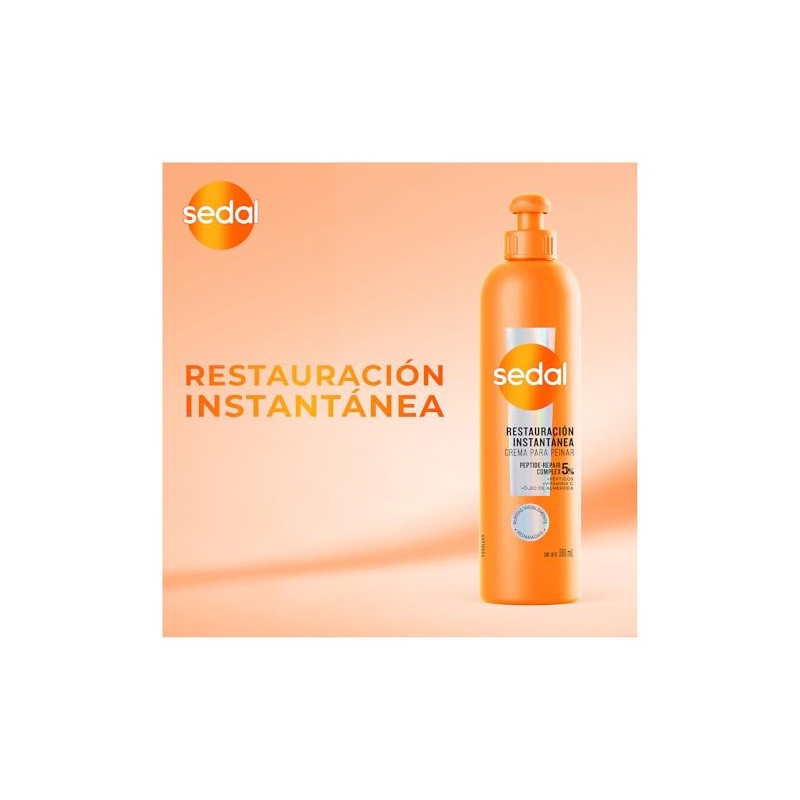Crema para Peinar Sedal Restauración Instantánea 300 ml