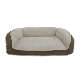 Arlee 59-01000DRF Deep Seated Lounger Sofa Pet Bed, Small/Medium, Driftwood Tan