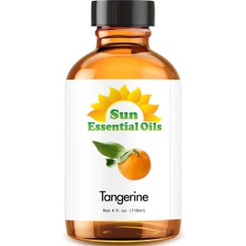Sun Essential Oils 4oz - Tangerine Essential Oil - 4 Fluid Ounces