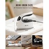 Sundu small Iron for Clothes with Steam,Travel Iron Portable Non-Stick