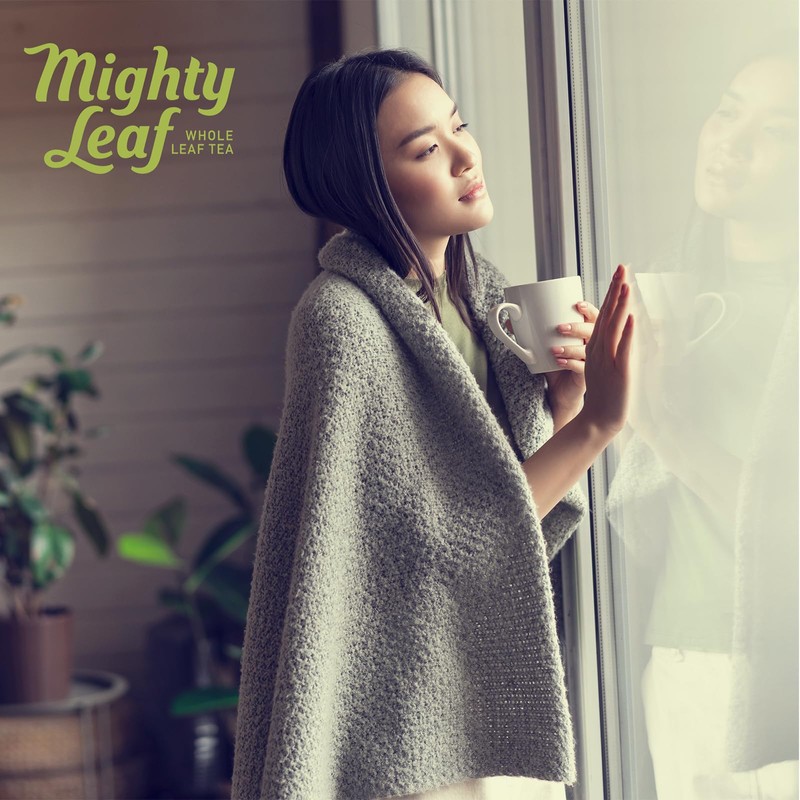 Mighty Leaf White Orchard White Tea – 100 Count Foil-Wrapped