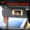 A-Premium Passenger Right Side Sun Visor Compatible with Infiniti JX35,