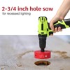 70 mm Hole Saw, Bi-Metal Circular Saw for Wood, HSS