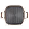 Anolon Advanced Nonstick 2-in-1 Deep Grill Pan and Square Roaster