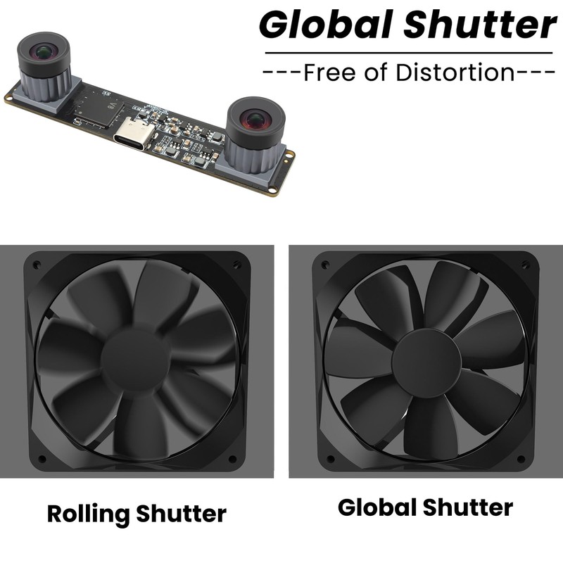 ELPCAM 210fps USB Camera Global Shutter 800P 3D Printer Camera