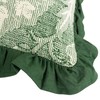 Paoletti Kirkton Cushion Cover,Bottle Green,50 x 50cm