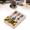 Light Up Sensory Board Noiseless Educational Portable Wooden LED Light