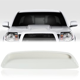 CHEDA Hood Scoop Kit Compatible with Toyota Tacoma 2005-2011, 7618135050A1 White
