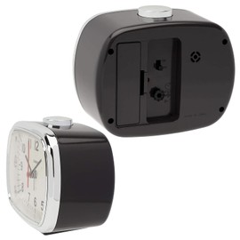 CASIO(カシオ) Alarm Clock Tabletop Clock Dark Brown Tea Analog Snooze Light Retro TQ-159-5JF