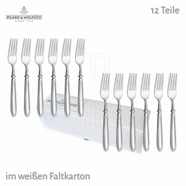12 Dessert Appetizer Forks from the Landhaus Series by Picard & Wielpütz