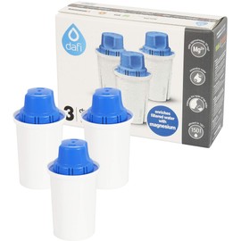 Dafi Classic Mg2+ Filter Cartridges (Compatible with Brita Classic® and Dafi Classic®) - Pack of 3