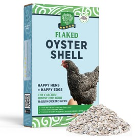 Small Pet Select Flaked Oyster and Seashell Mix-Calcium Supplement for Chickens & Ducks (5lb)