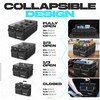FORTEM Trunk Organizer For SUV Car Trunk Organizer, Foldable Storage,