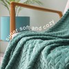 Exclusivo Mezcla Large Flannel Fleece Throw Blanket, 127x178 CM Sofa