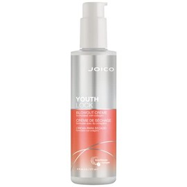 Joico YouthLock Crema para Blowout con Colágeno | Cuerpo y Movimiento Juvenil | Fortalece y Protege el Cabello | Aumenta el Brillo