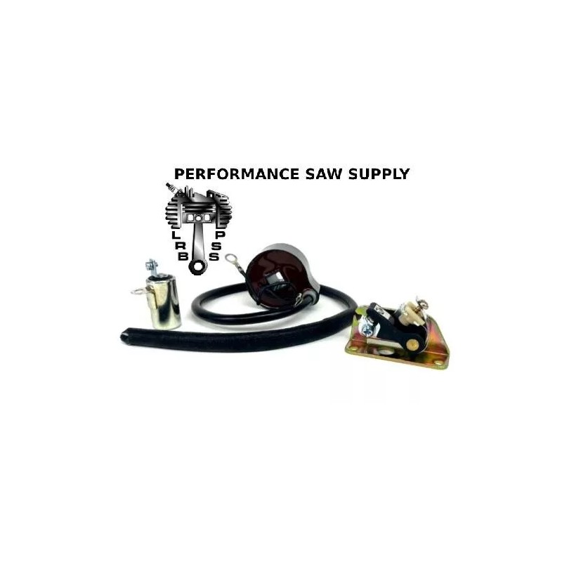 PERFORMANCE SAW SUPPLY IGNITION COIL POINTS & CONDENSER FITS MAGNETO
