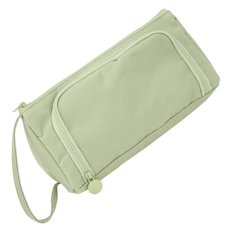 Large Pencil Case Handle Design Large Capacity Layered Durable Oxford