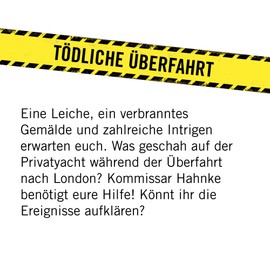 Hidden Games Tatort - Deadly Crossing - German - Realistic Crime Game, Exciting Detective Game, Escape Room Game