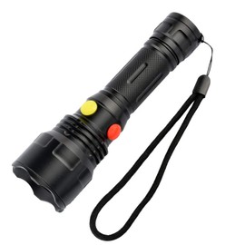 4 Color in 1 Outdoor Flashlight with Red Green White Yellow Light, BESTSUN Multiple Color Flashlights Road Signal Torch for Night Vision, Camping, Hiking, Fishing