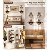 Cowboy Hat Holder Wall Mount Metal Western Horseshoe Hat Rack
