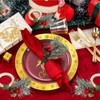 Phlognfy Christmas Napkin Rings, Christmas Napkin Rings, Cedar with Cedars,