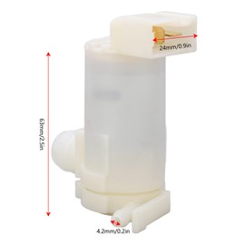 Bomba de Agua para Lavaparabrisas Coche Repuesto Parabrisas Blanca Alta Resistencia 28920 50Y00 Versa Sentra 200SX bomba limpiaparabrisas