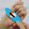 Japanese Salmon Sushi and Rice Heart Double-Sided Oval Nail File