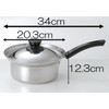 Kakusee NW-05 Nirwaka Single-Handled Pot, 6.3 inches (16 cm), Full