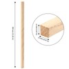 JAPCHET 100 Pack 12 x 1/2 x 1/2 Inch Square
