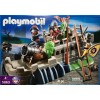Playmobil #5863 Knights Action Set- Rampart, Cannon, 3 Knights, Weaponry
