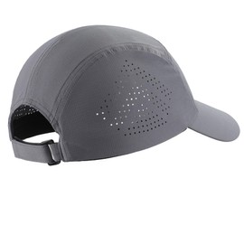 Home Prefer Water Repellent UPF50+ Quick Dry Sun Hat Sports Running Baseball Caps for Mens Womens Dark Grey