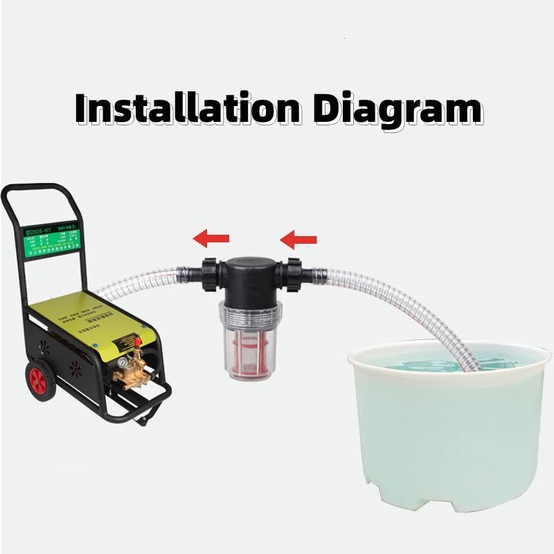 Aimela 3/4''1/2''hose barb filter, sedimentation filter accessories for inlet water