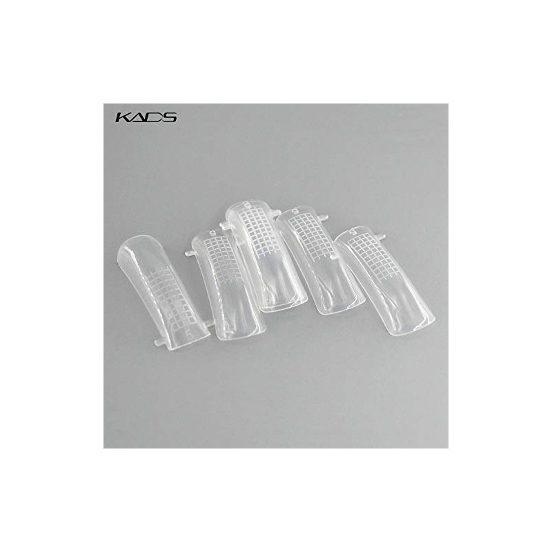 KADS 100Pcs/10 Size Dual Nail System Form UV Gel Acrylic