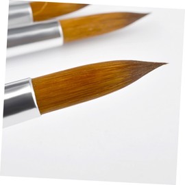 Ipetboom Nail Art Brush Pen Set (6pcs) Crystal Handle Manicure Kit Ideal Nail Painting Tools for Beginners Enthusiasts