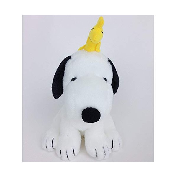 Snoopy & Woodstock Sitting Plush 182405