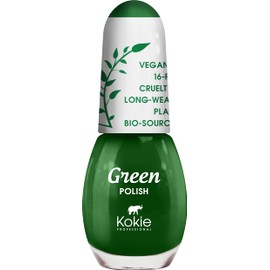 Kokie Cosmetics Vegan, Plant Based, Cruelty Free Nail Lacquer, Green Polish (Eden GP20)