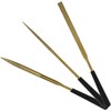 E-Value Precision Titanium Diamond File #150 Flat/Round/Half Round Set of