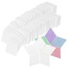 300pcs Paper Piecing Shapes Quilting Templates, 5# Diamond Pattern, Easy-to-Use