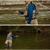 PELLOR Fly Fishing Vest with Backpack, Fishing Chest Pack Fishing