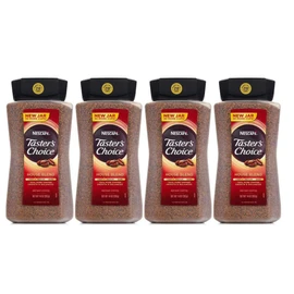 Taster's Choice Original Gourmet Instant Coffee 14 Oz, Pack of 4