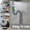 Washing Machine Drain Hose, 1/1.5/2/2.5/3/4/5/6 M, Suitable for 4 Interface