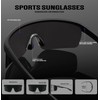 KALIYADI Mens Polarized-Sunglasses Sport Sunglasses: Running Sunglasses Men Women UV400